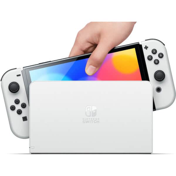 Nintendo Switch (OLED) Bílá - Image 4