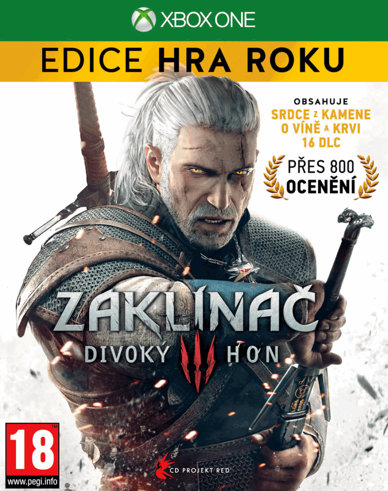 Zaklínač 3: Divoký hon - Edice Hra Roku (XBOX)