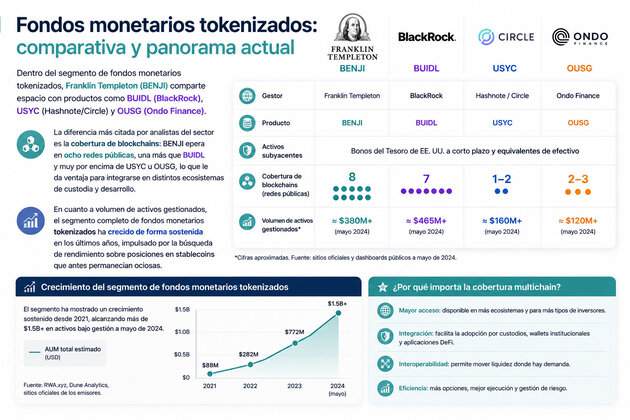 fondos monetarios tokenizados
