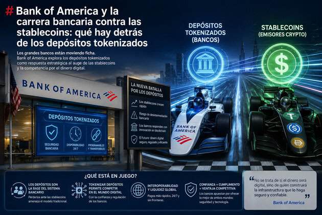 Bank of America depositos tokenizados