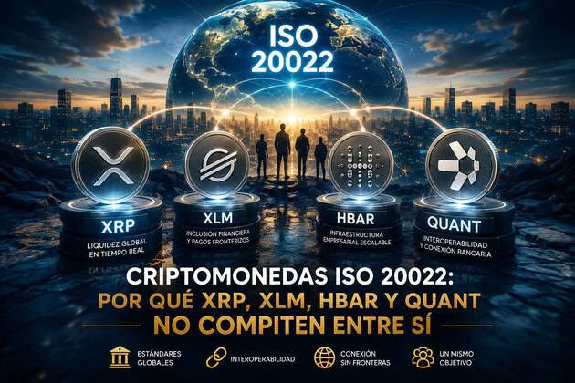 Criptomonedas Iso 20022 no compiten entre si