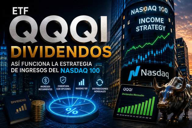 Etf QQQI dividendos mensuales