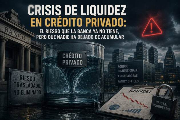 Crisis de liquidez en credito privado