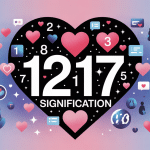 Illustration 12 17 signification amour spiritualité numérique