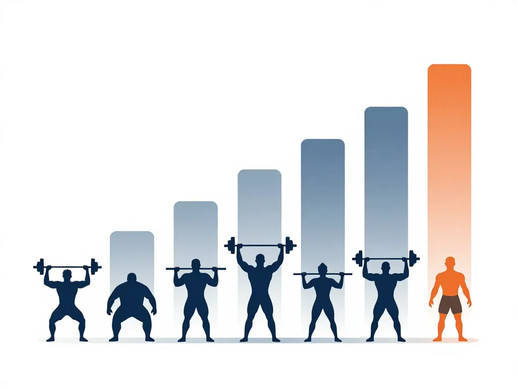 125 rm 2000 niveaux de force athlètes