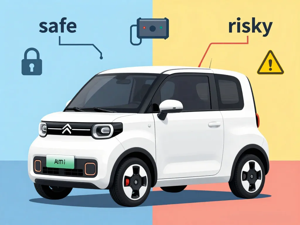 Schéma débridage Citroën Ami électronique