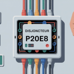 illustration disjoncteur p20e8 sécurisé installation
