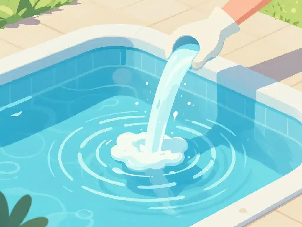 dose eau de javel pour piscine 50 m3 illustration traitement choc