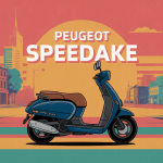 peugeot speedake scooter années 90 scene urbaine