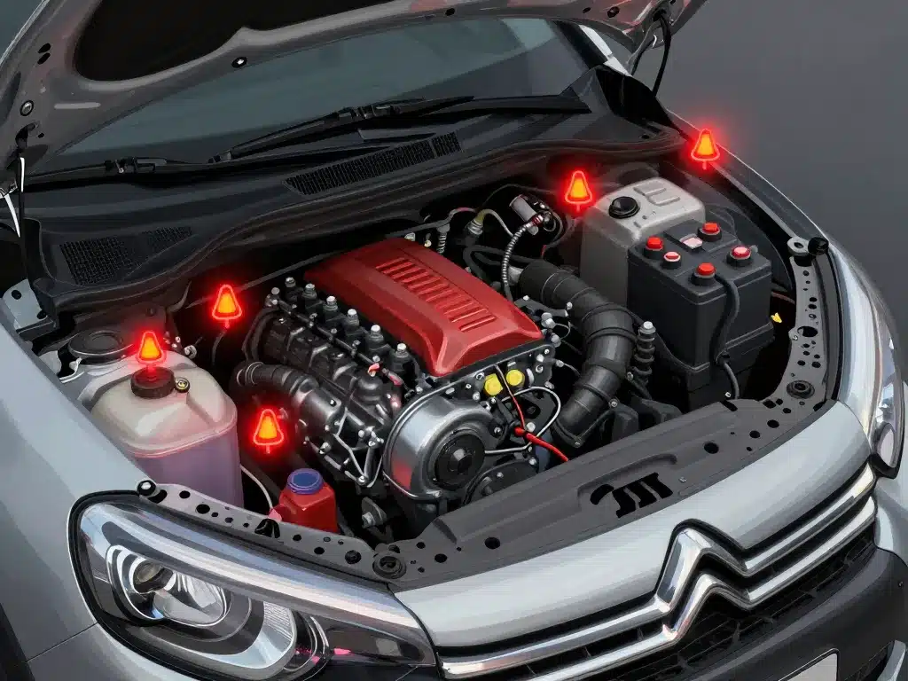 voyant citroën c3 signification alerte moteur