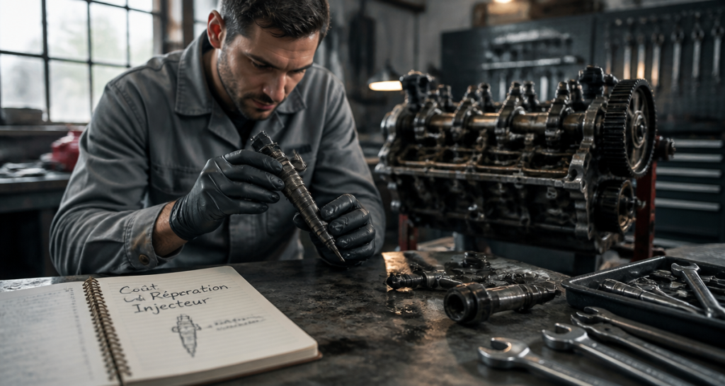 réparation injecteur diesel prix technicien