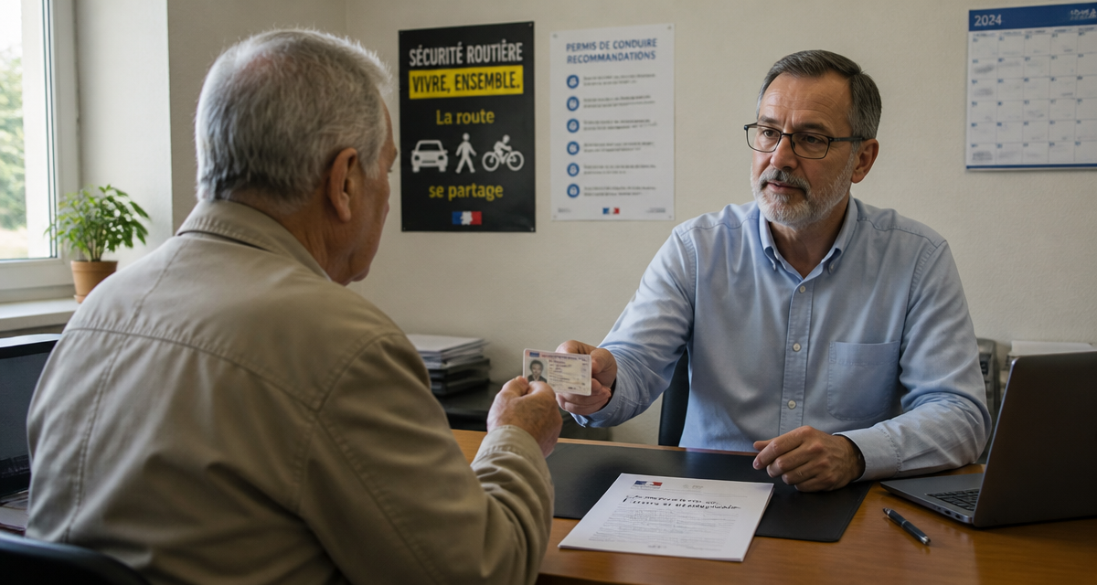 visite médicale permis de conduire après 70 ans avec médecin