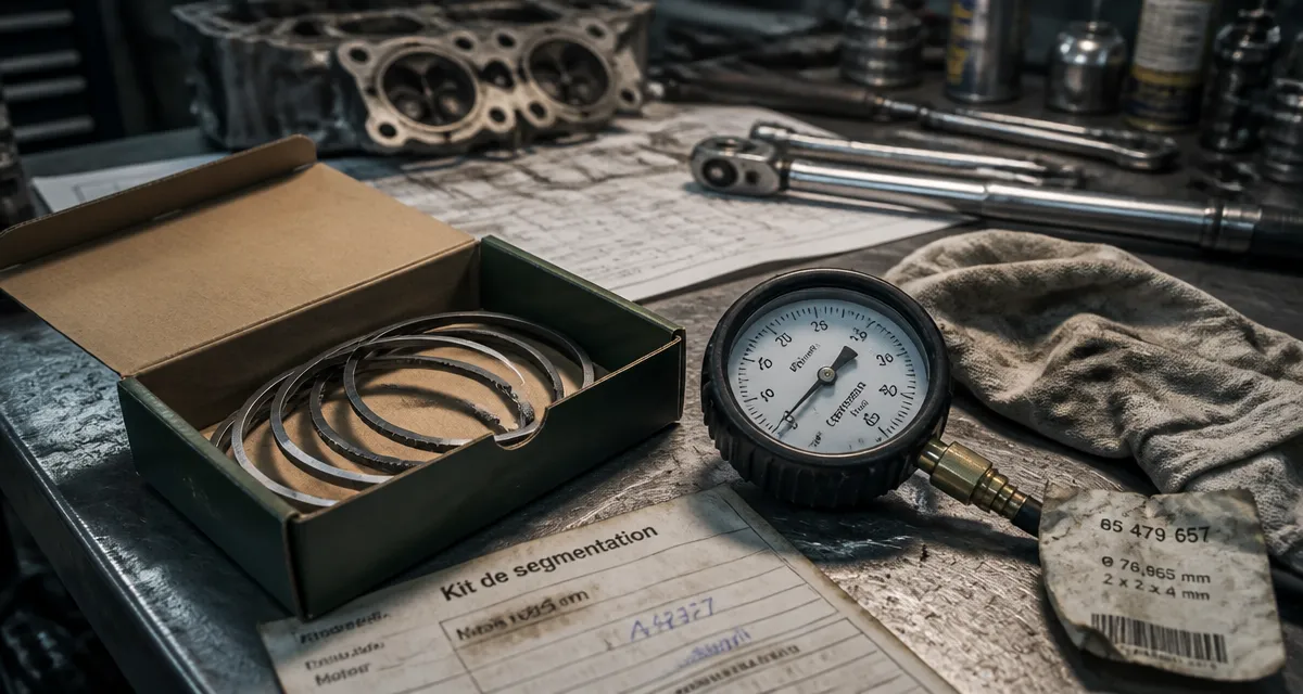 Segmentation moteur prix : segments piston, kit segmentation, atelier