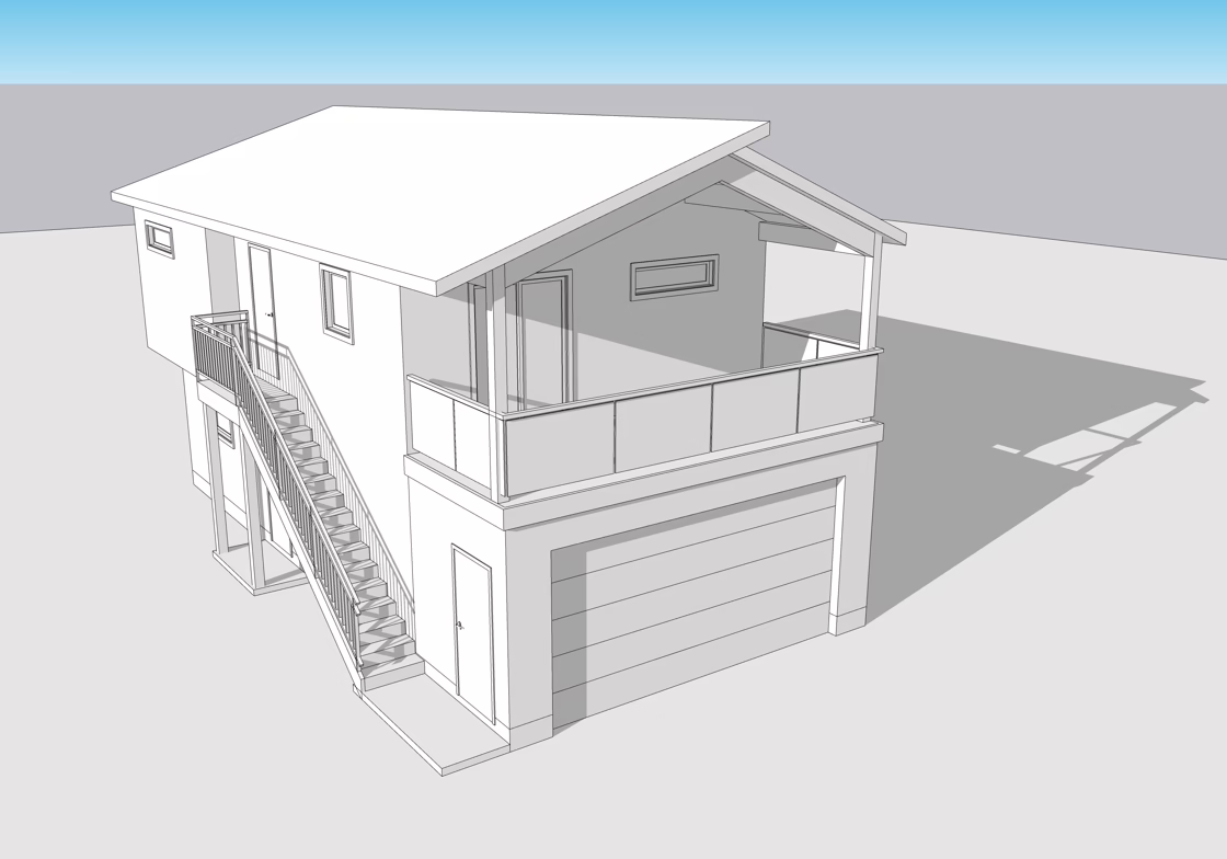 Seton Garage Suite Design in Calgary