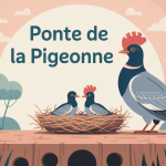 comment savoir si un pigeon femelle va pondre image pigeonne et œufs