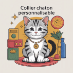 collier chaton personnalisable élégant sécurité et personnalisation