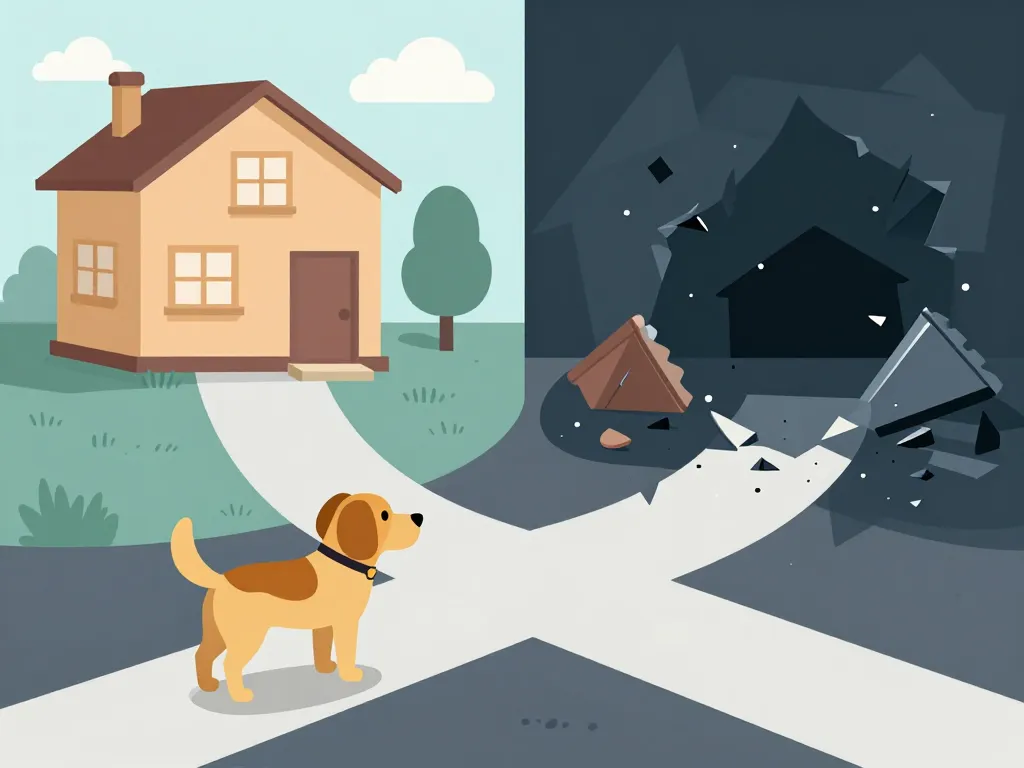 jusqu'à quel âge un chien détruit signes préoccupants