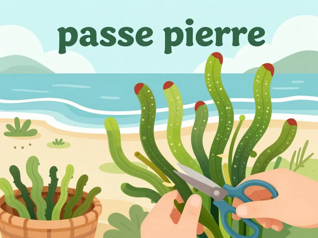 passe pierre identification et cueillette