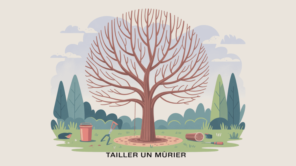 Quand et comment tailler les muriers illustration centrale en hiver