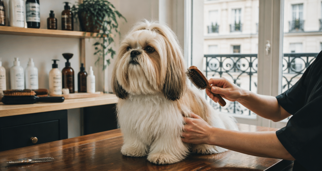15 raisons de ne pas adopter un shih tzu toilettage