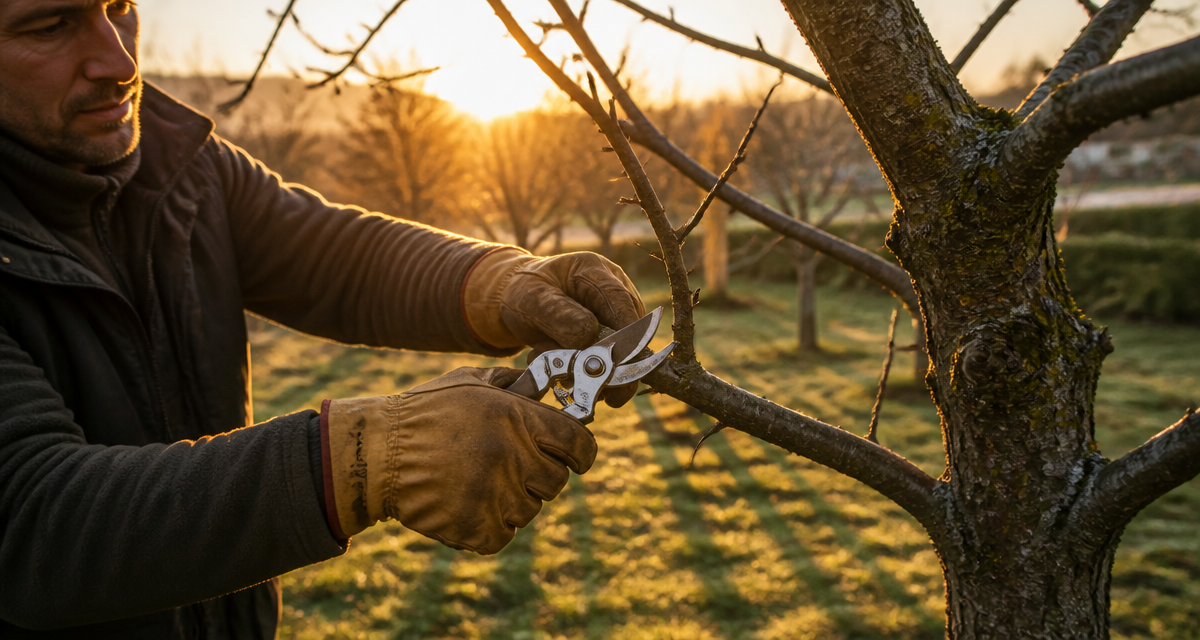 quand tailler arbre pommier jardin