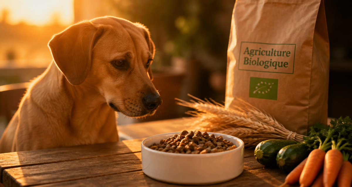croquette chien bio gamelle légumes