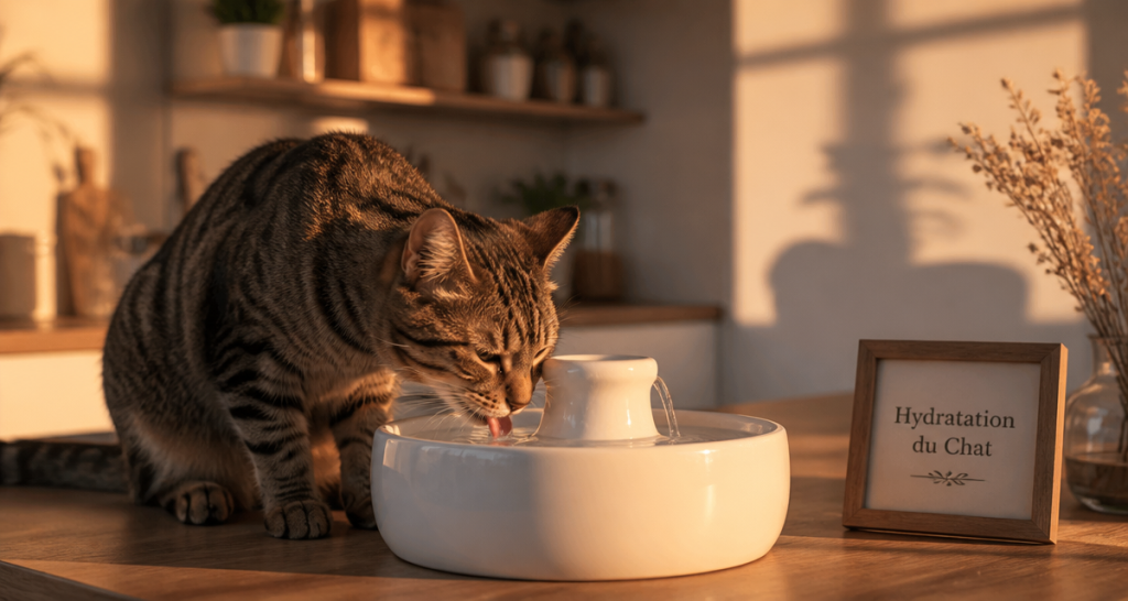 fontaine à eau chat avis vétérinaire
