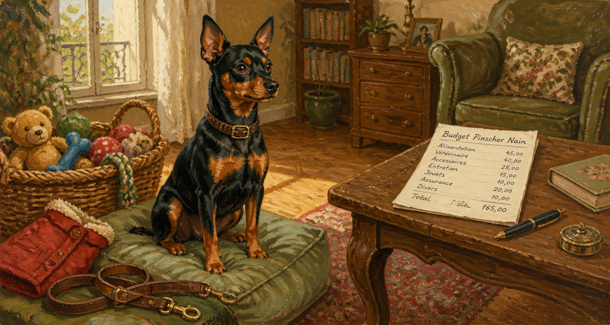 Pinscher nain prix accessoires salon