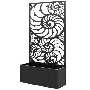 Outsunny Trellis Garden Bed for Climbing Plants, Freestanding Flower Bed for Garden, Patio, Balcony, 110lbs, Black | Aosom.com