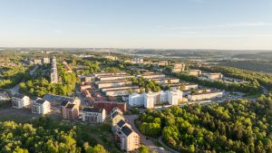 Flygbild över Gårdsten maj 2026
