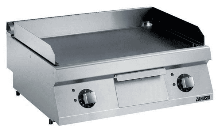 Evo700 Elektrisk Stegeplade I Krom/Stål, 730X540Mm, Zanussi.