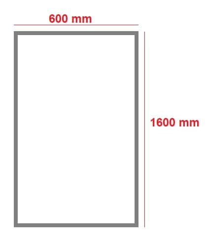 Tætning For Køleskabsdør, C7/14-Serie, 600X1600 Mm, Høj Kvalitet.