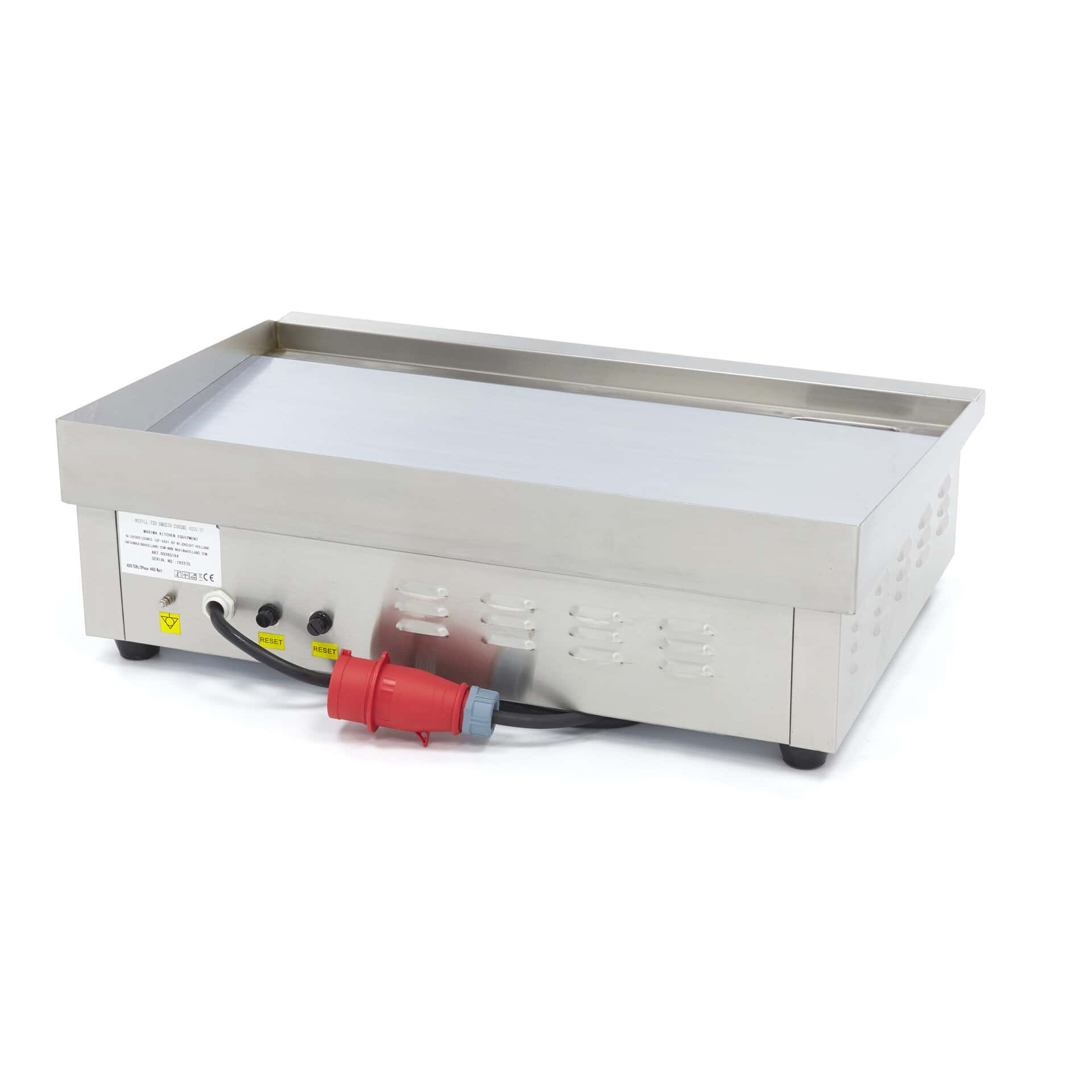 Maximaglatgrillplade73Cmkrom400V4