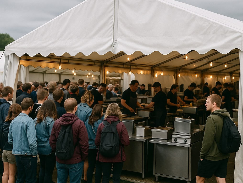 festival storkøkken