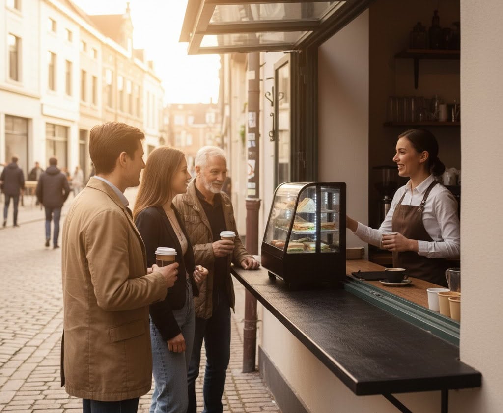 Kaffe Bar Kølemontre