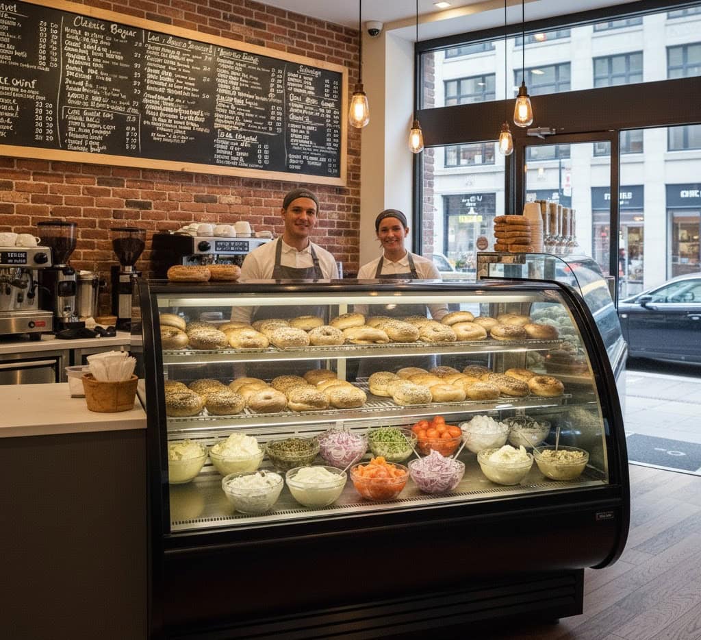 Køledisk Bagel Butik