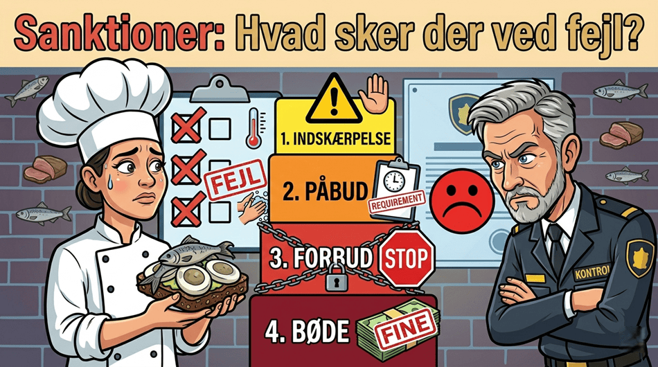 Fodevare Kontrol Sanktioner