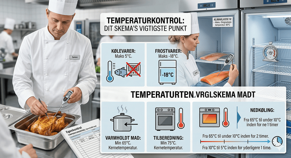 Temperatur Kontrol I Prof Køkken
