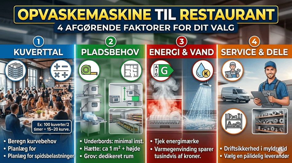 Opvaskemaskine Til Restaurant Vælg