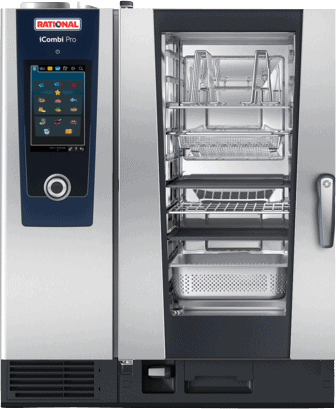Rational iCombi Pro 10 x 1/1 GN – Gas, venstrehængt