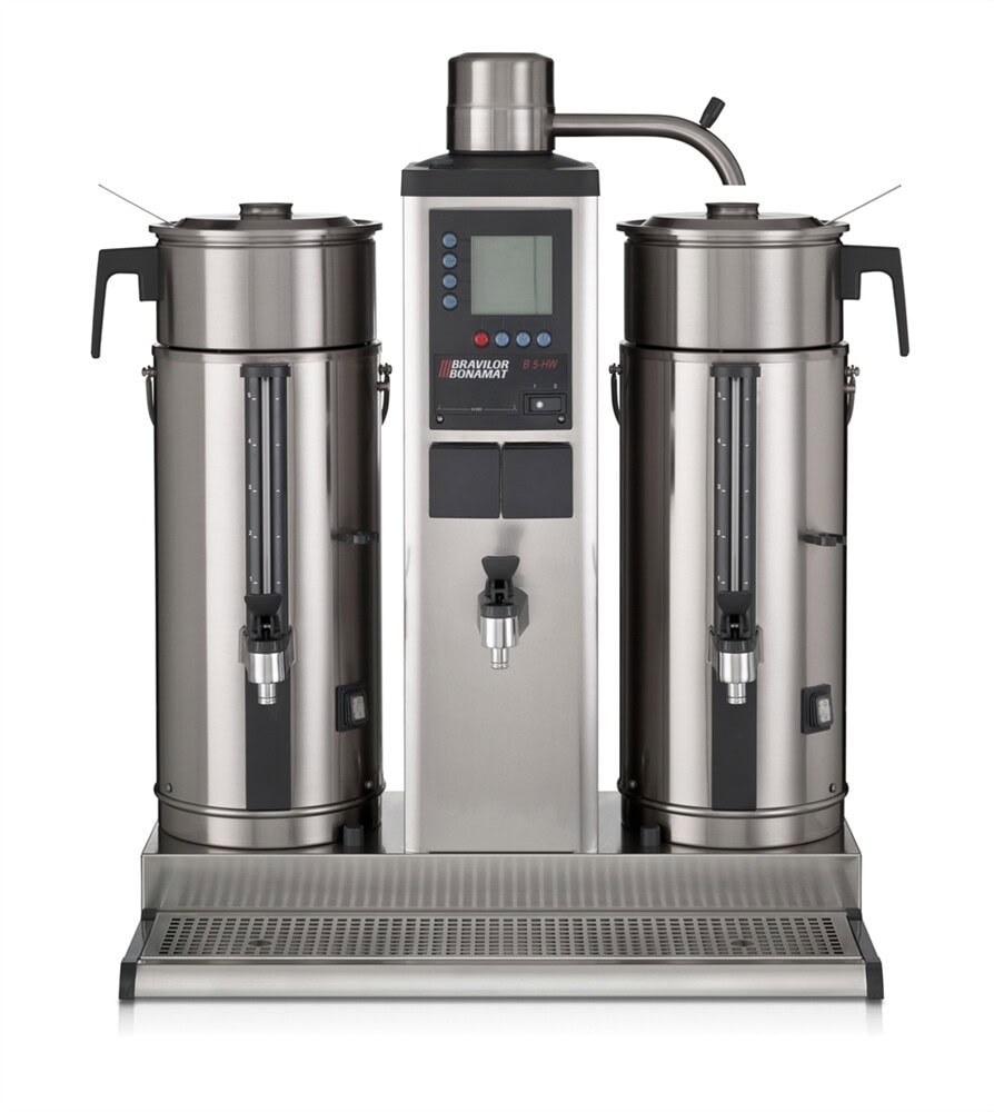 Bravilor Bonamat B5 HW – kaffeanlæg 2x5 L til bord med hanevand