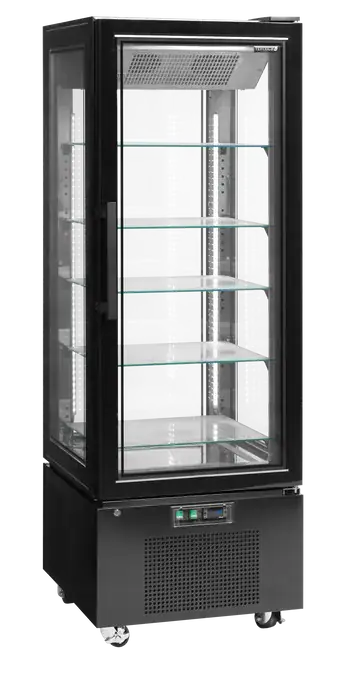 Tefcold Upd400-F Displayfryser Med Rammeløs Glasdør