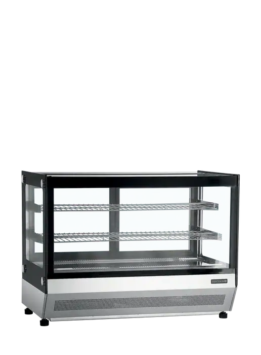 Tefcold LCT900F display bordfryser – sort, 900 mm