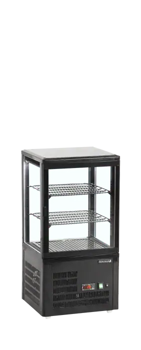 Tefcold Upd60-Black Kompakt Displaykøler – Sort