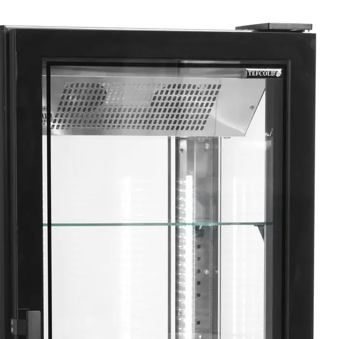 Tefcold Upd400-F Displayfryser Med Rammeløs Glasdør