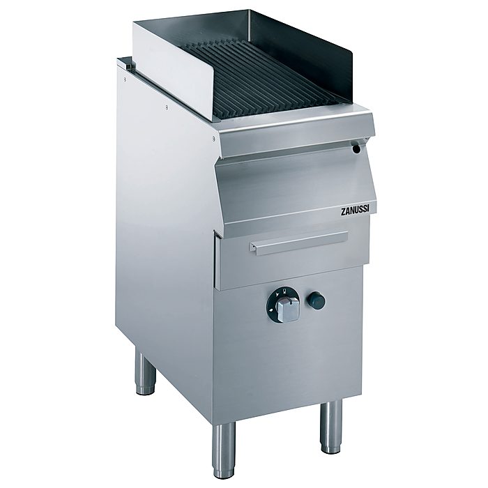 Zanussi Professional Turbogrill m. støbejernsrist gas 400 mm – 900-serie (392266)