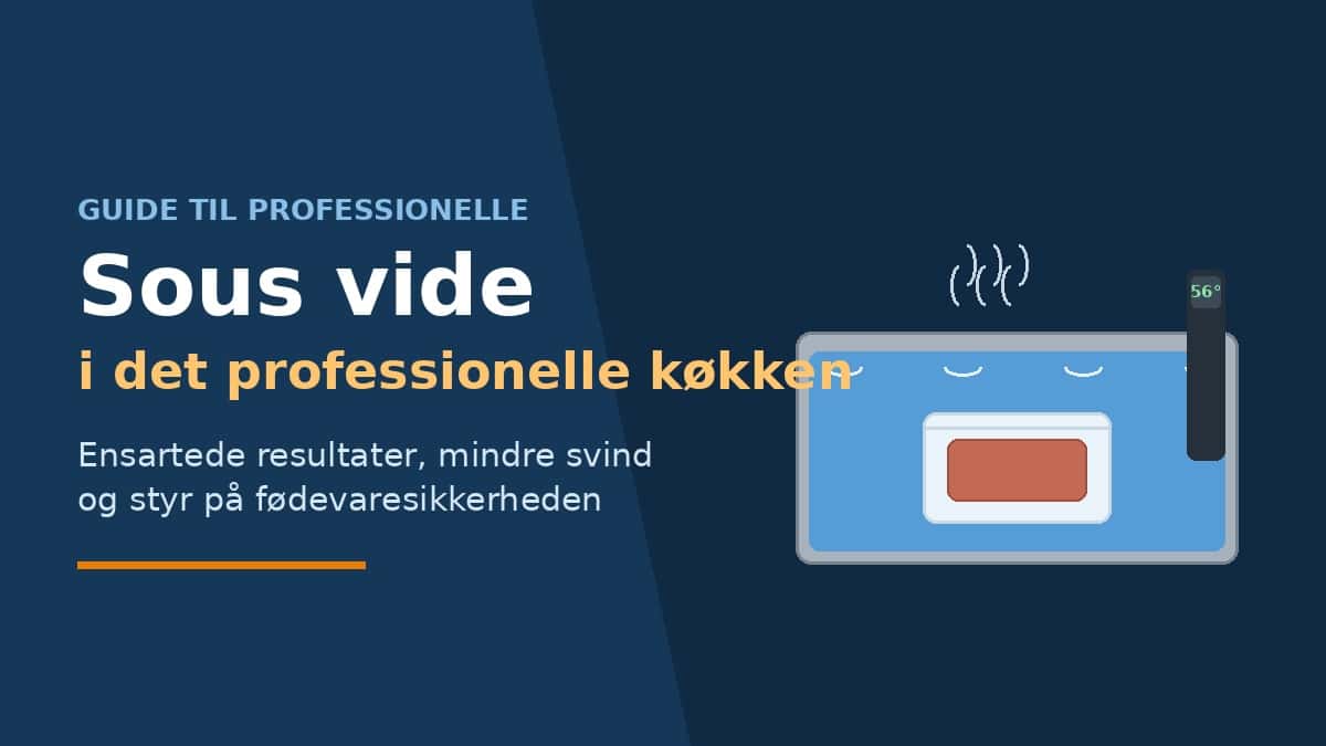 Sous Vide I Det Professionelle Køkken: Vandbad Med Vakuumpakket Kød