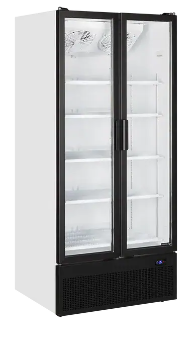 Tefcold FS890H display køleskab – hvid, 2 glasdøre, 535 l