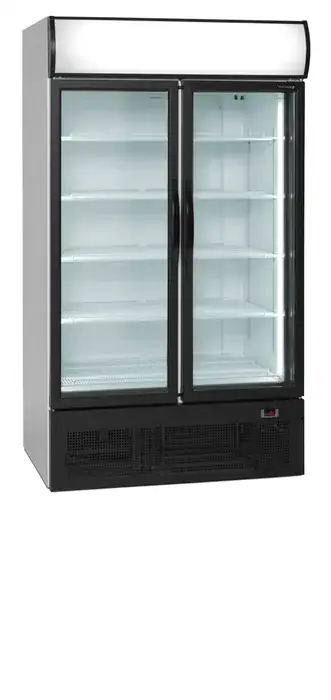 Tefcold Fsc1950H Display Køleskab – Hvid, 2 Glasdøre, 710 L