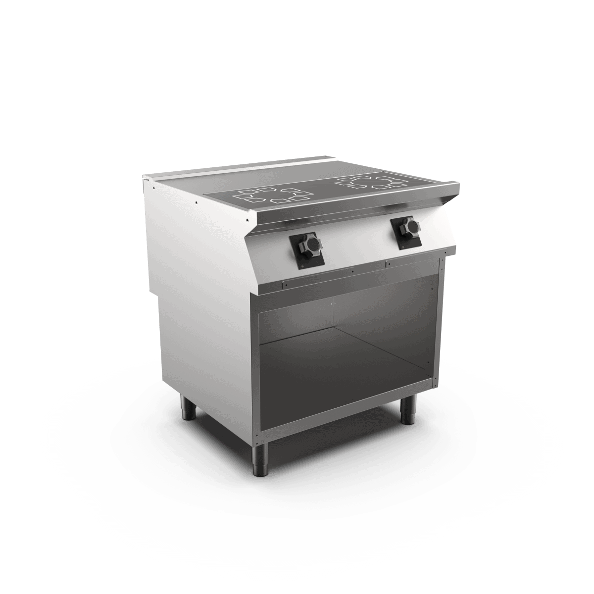 Wery CI78EGF – Mareno CI78EGF induktions-kogebord, 2 store frontzoner (fuld dybde) (fritstående)